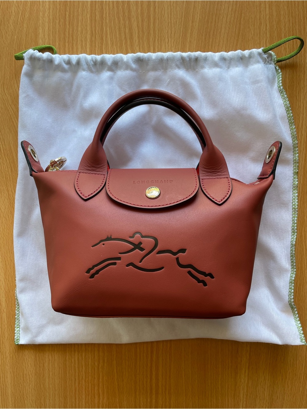 Le Pliage Jockey Extra Small Leather Crossbody